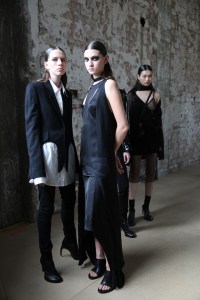 Backstage at Ann Demeulemeester RTW Spring 2020