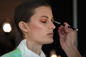 Backstage at Area RTW Spring 2020