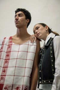 Backstage at Afterhomework RTW Spring 2020