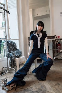 Backstage at Afterhomework RTW Spring 2020