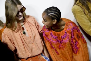 Backstage at Alberta Ferretti RTW Spring 2020