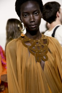 Backstage at Alberta Ferretti RTW Spring 2020