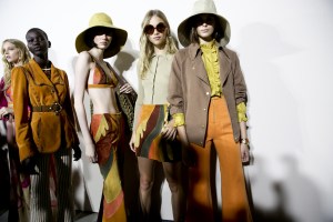 Backstage at Alberta Ferretti RTW Spring 2020