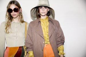 Backstage at Alberta Ferretti RTW Spring 2020