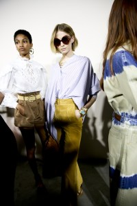Backstage at Alberta Ferretti RTW Spring 2020