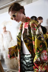 Backstage at Dries Van Noten RTW Spring 2020