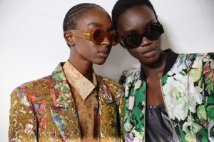 Backstage at Dries Van Noten RTW Spring 2020