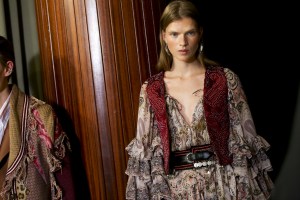 Backstage at Etro RTW Spring 2020