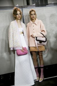 Backstage at Fendi RTW Spring 2020