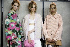 Backstage at Fendi RTW Spring 2020