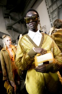 Backstage at Fendi RTW Spring 2020