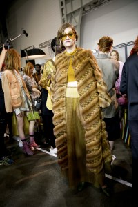 Backstage at Fendi RTW Spring 2020