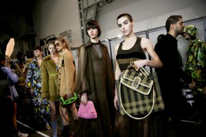 Backstage at Fendi RTW Spring 2020