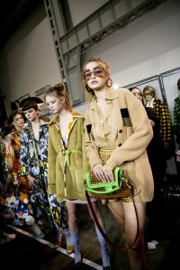 Backstage at Fendi RTW Spring 2020