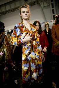 Backstage at Fendi RTW Spring 2020