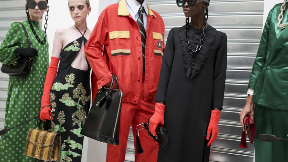 Backstage at Gucci RTW Spring 2020