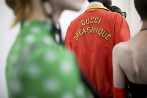 Backstage at Gucci RTW Spring 2020
