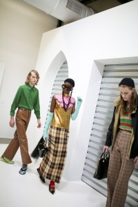 Backstage at Gucci RTW Spring 2020