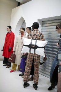 Backstage at Gucci RTW Spring 2020