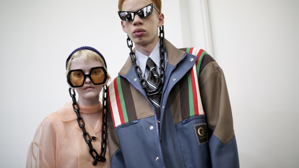 Backstage at Gucci RTW Spring 2020