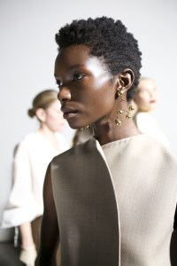 Backstage at Jil Sander RTW Spring 2020