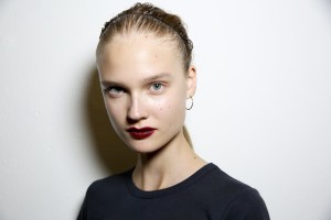 Backstage at Jil Sander RTW Spring 2020