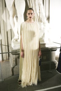 Backstage at Jil Sander RTW Spring 2020
