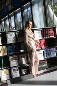 Backstage at Koché RTW Spring 2020