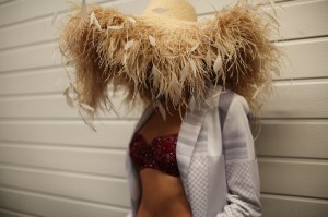 Backstage at Koché RTW Spring 2020