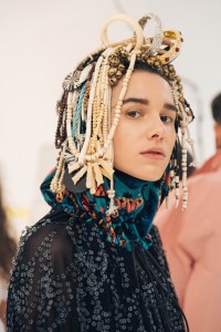 Backstage at Andreas Kronthaler for Vivienne Westwood RTW Spring 2020