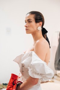 Backstage at Andreas Kronthaler for Vivienne Westwood RTW Spring 2020