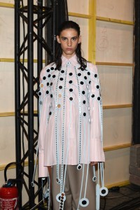 Backstage at Lanvin RTW Spring 2020