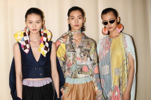 Backstage at Lanvin RTW Spring 2020