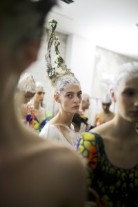 Backstage at Marni RTW Spring 2020