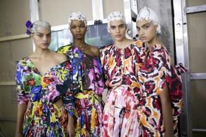 Backstage at Marni RTW Spring 2020