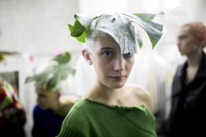 Backstage at Marni RTW Spring 2020