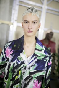 Backstage at Marni RTW Spring 2020