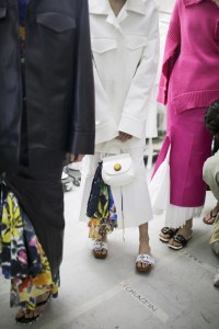 Backstage at Marni RTW Spring 2020