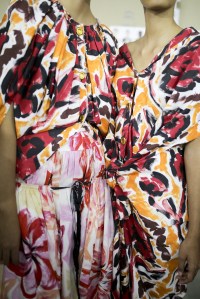 Backstage at Marni RTW Spring 2020
