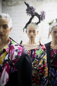 Backstage at Marni RTW Spring 2020