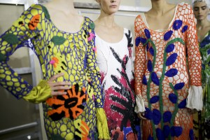 Backstage at Marni RTW Spring 2020