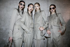 Bacstage at Max Mara RTW Spring 2020