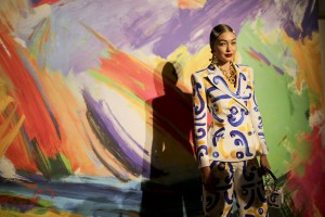 Backstage at Moschino RTW Spring 2020