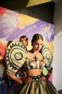 Backstage at Moschino RTW Spring 2020