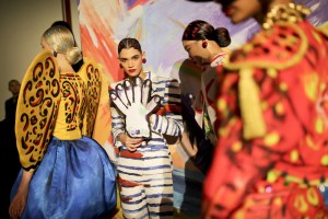 Backstage at Moschino RTW Spring 2020