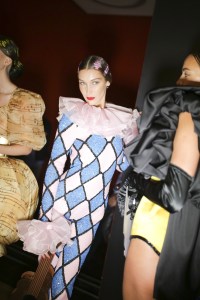 Backstage at Moschino RTW Spring 2020