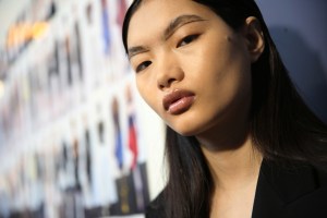 Backstage at Mugler RTW Spring 2020
