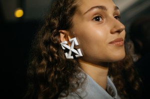 Backstage at Off-White RTW Spring 2020