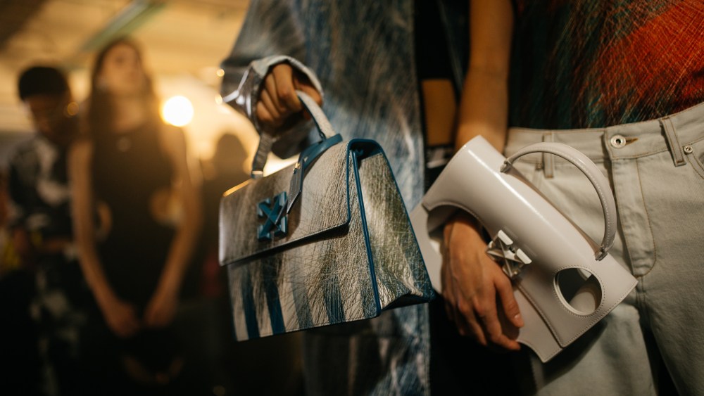 Backstage at Off-White RTW Spring 2020