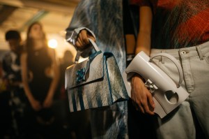 Backstage at Off-White RTW Spring 2020